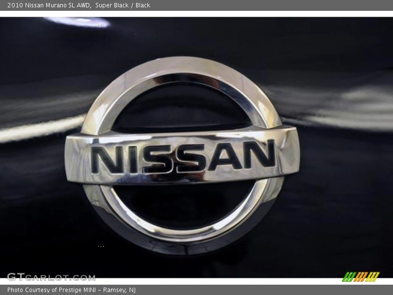 Super Black / Black 2010 Nissan Murano SL AWD