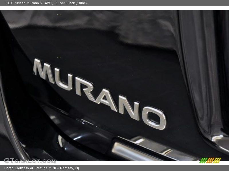 Super Black / Black 2010 Nissan Murano SL AWD