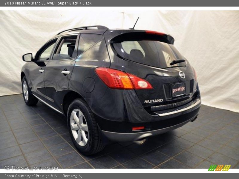 Super Black / Black 2010 Nissan Murano SL AWD