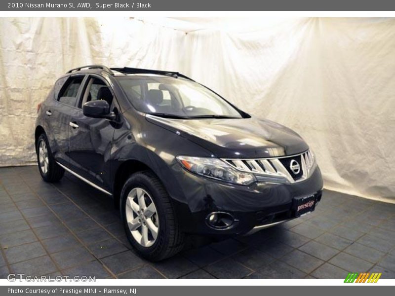 Super Black / Black 2010 Nissan Murano SL AWD