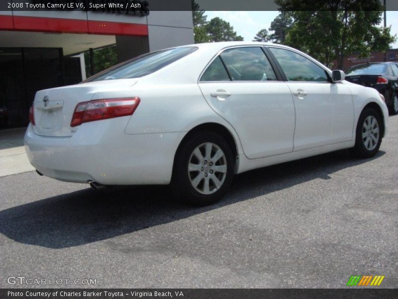 Super White / Ash 2008 Toyota Camry LE V6