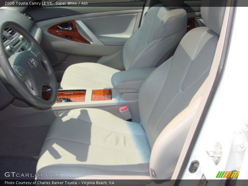 Super White / Ash 2008 Toyota Camry LE V6