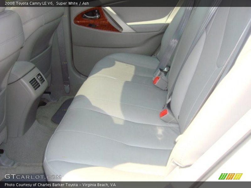 Super White / Ash 2008 Toyota Camry LE V6