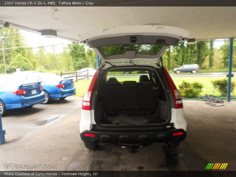 Taffeta White / Gray 2007 Honda CR-V EX-L 4WD