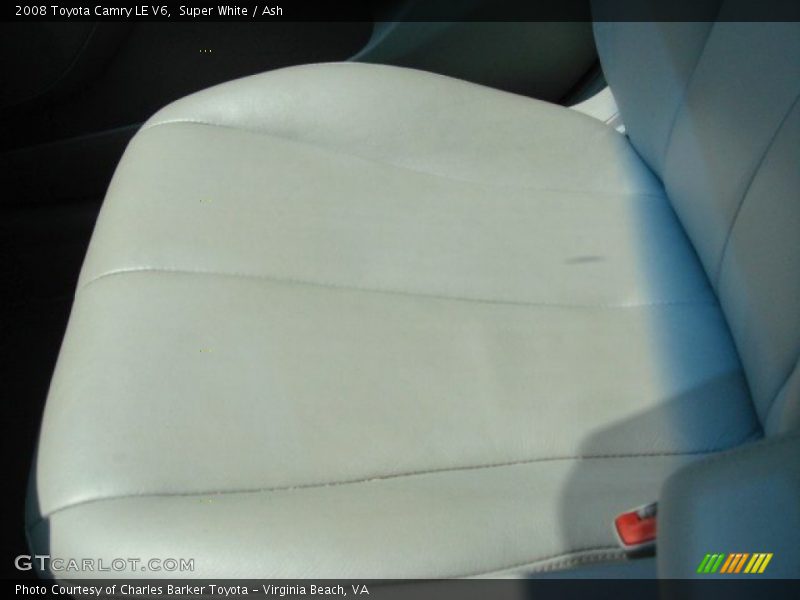 Super White / Ash 2008 Toyota Camry LE V6
