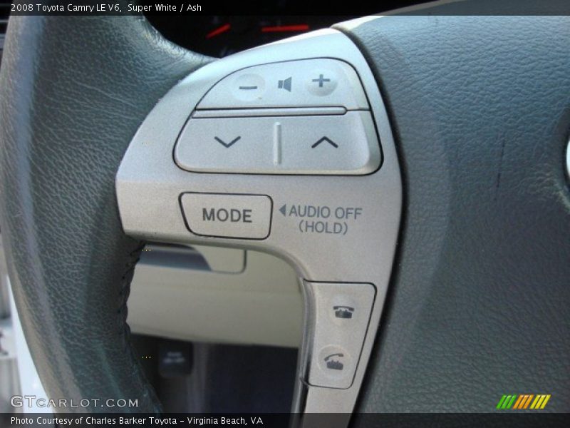Super White / Ash 2008 Toyota Camry LE V6