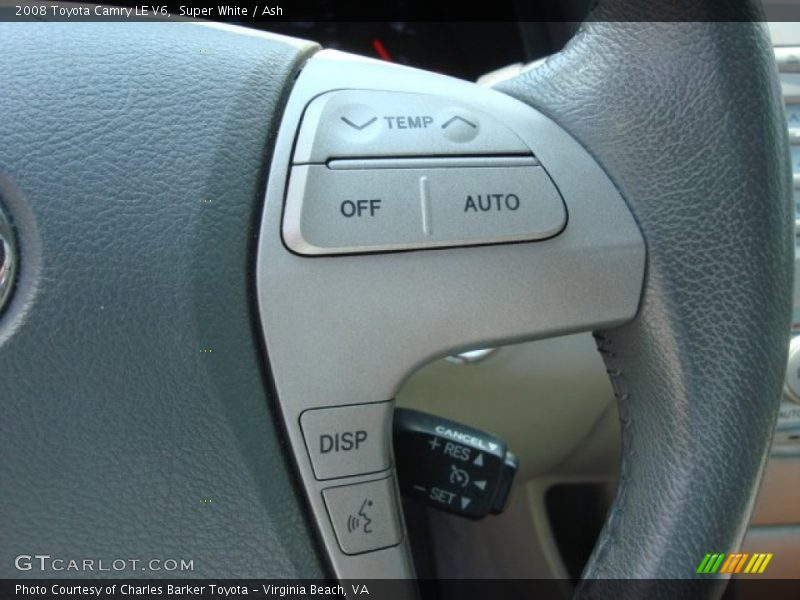 Super White / Ash 2008 Toyota Camry LE V6