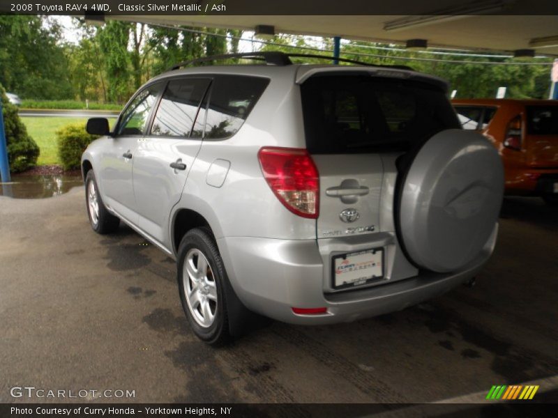 Classic Silver Metallic / Ash 2008 Toyota RAV4 4WD