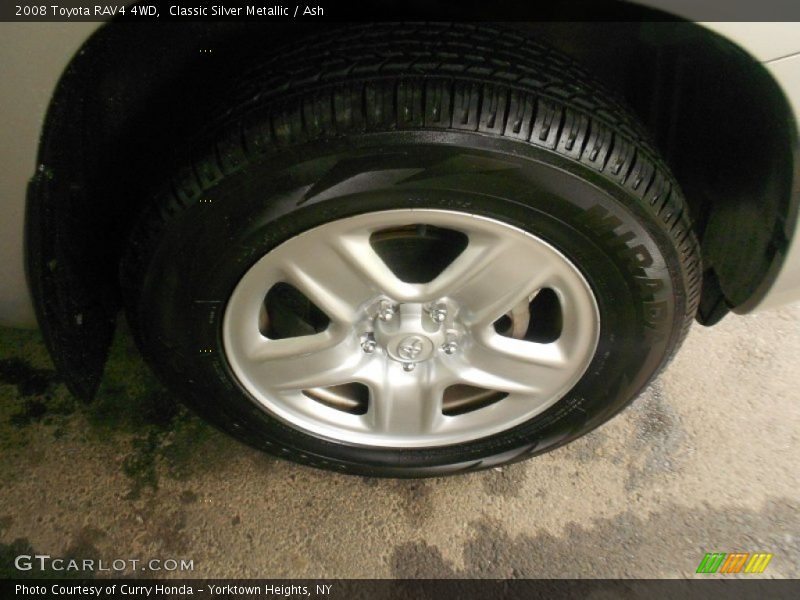 Classic Silver Metallic / Ash 2008 Toyota RAV4 4WD