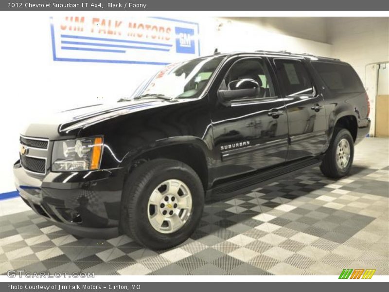 Black / Ebony 2012 Chevrolet Suburban LT 4x4