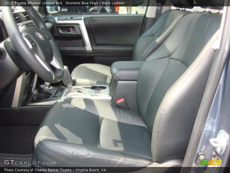 Shoreline Blue Pearl / Black Leather 2012 Toyota 4Runner Limited 4x4