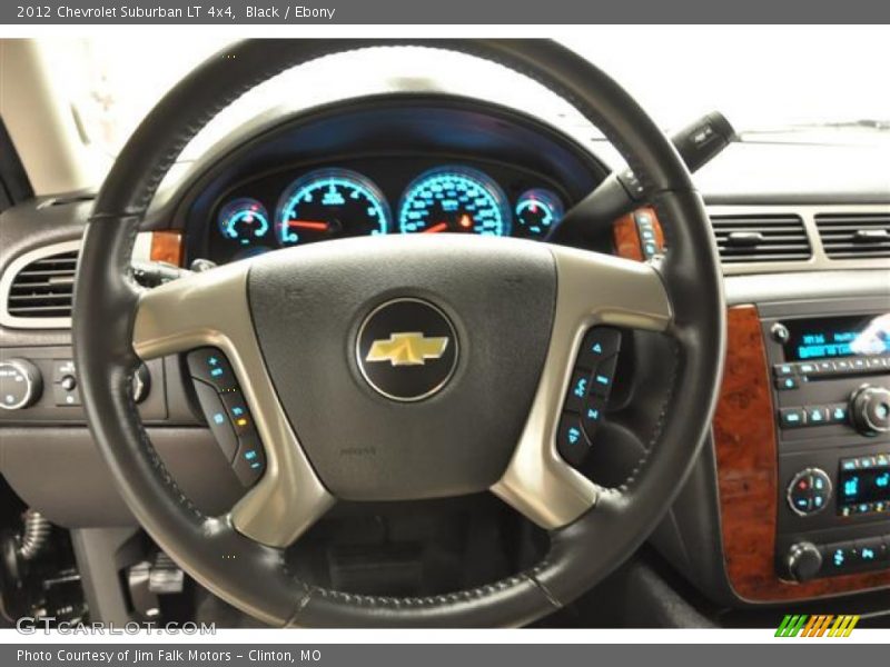 Black / Ebony 2012 Chevrolet Suburban LT 4x4