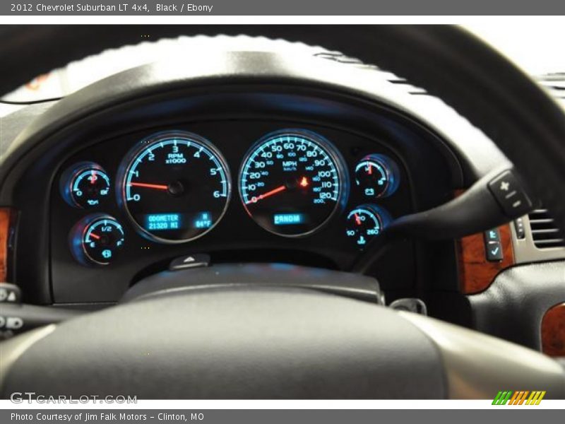 Black / Ebony 2012 Chevrolet Suburban LT 4x4