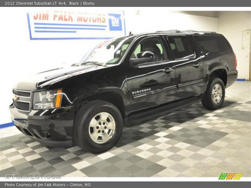 Black / Ebony 2012 Chevrolet Suburban LT 4x4