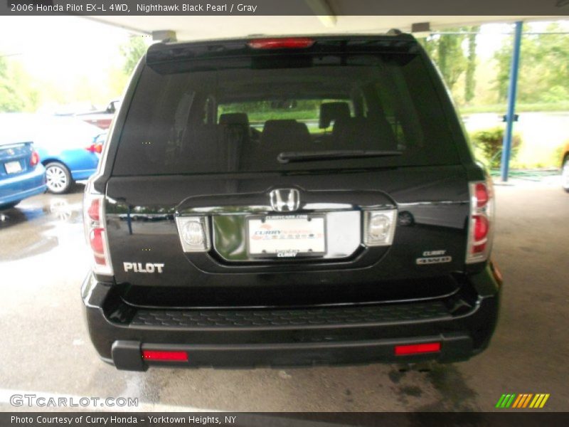 Nighthawk Black Pearl / Gray 2006 Honda Pilot EX-L 4WD