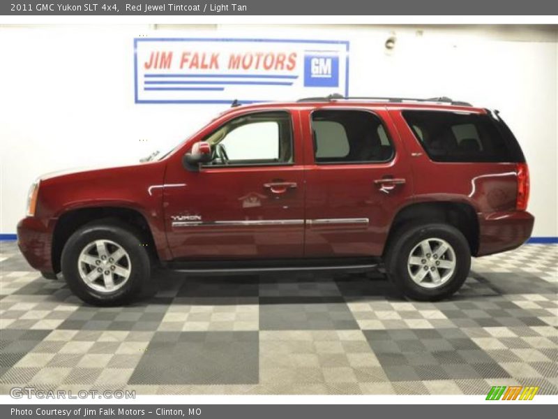 Red Jewel Tintcoat / Light Tan 2011 GMC Yukon SLT 4x4