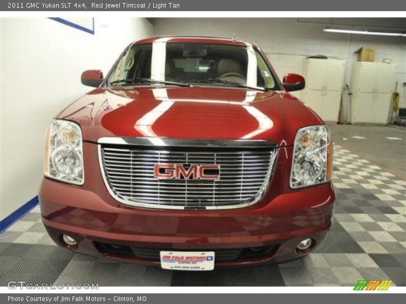 Red Jewel Tintcoat / Light Tan 2011 GMC Yukon SLT 4x4