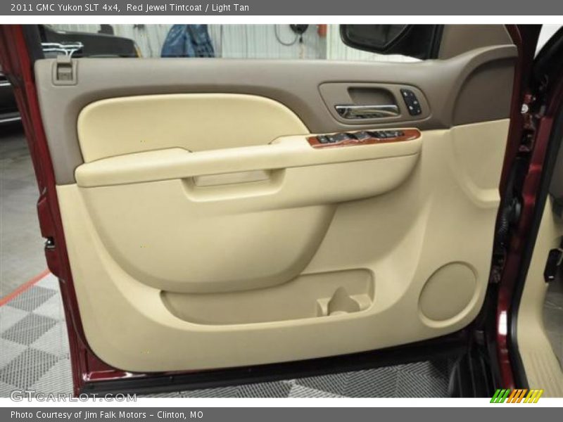 Red Jewel Tintcoat / Light Tan 2011 GMC Yukon SLT 4x4