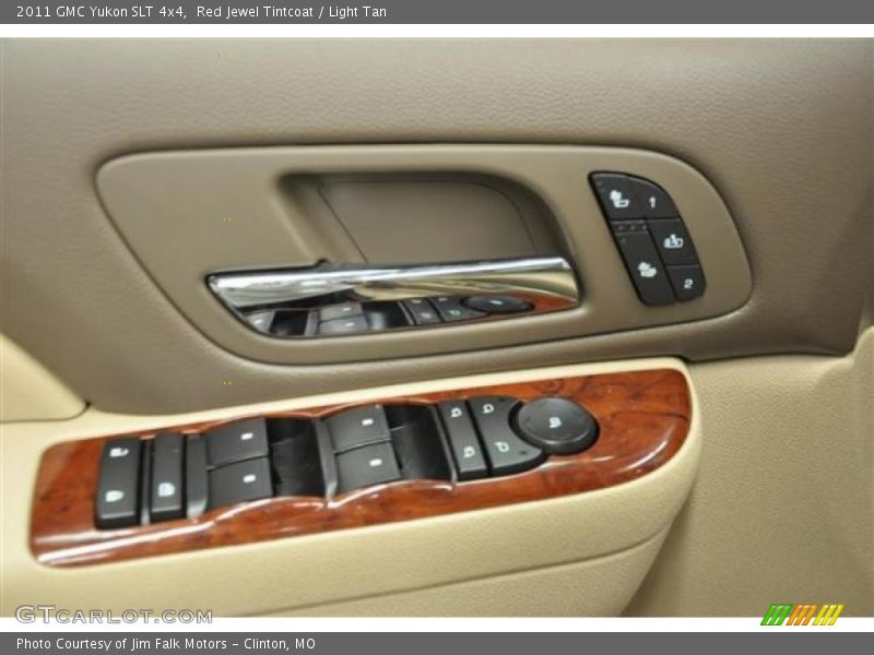 Red Jewel Tintcoat / Light Tan 2011 GMC Yukon SLT 4x4