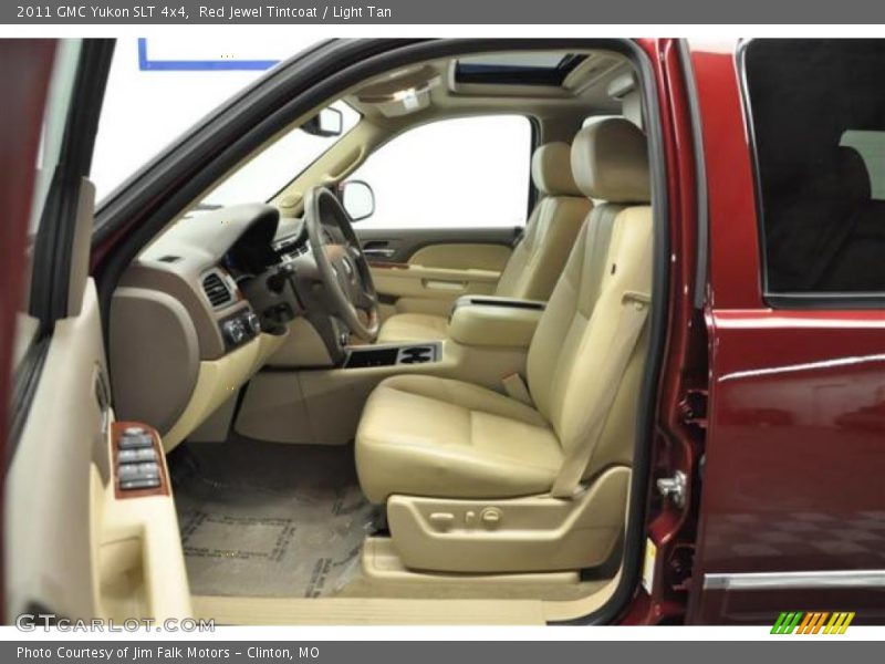 Red Jewel Tintcoat / Light Tan 2011 GMC Yukon SLT 4x4