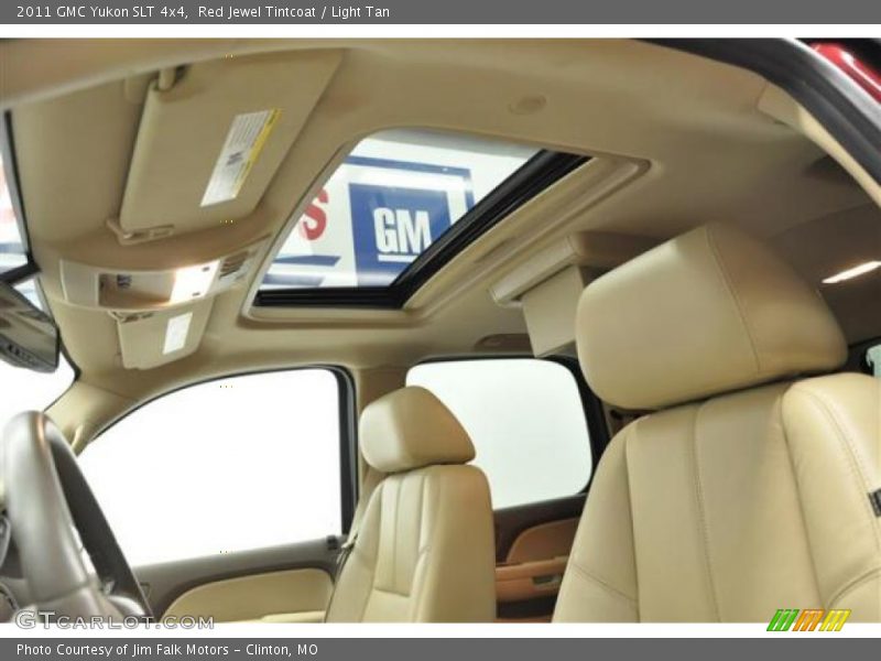 Red Jewel Tintcoat / Light Tan 2011 GMC Yukon SLT 4x4