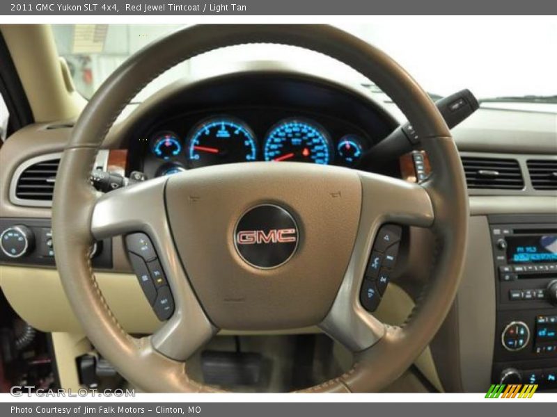 Red Jewel Tintcoat / Light Tan 2011 GMC Yukon SLT 4x4