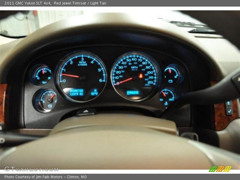 Red Jewel Tintcoat / Light Tan 2011 GMC Yukon SLT 4x4