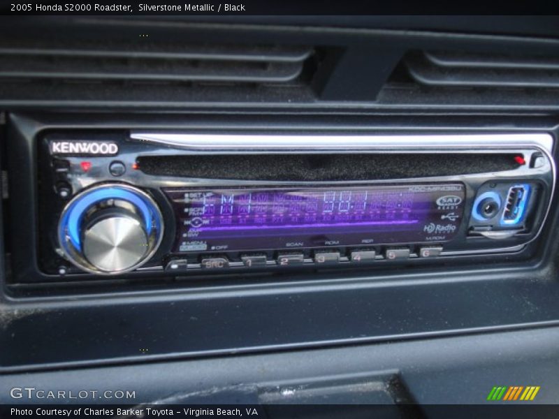 Silverstone Metallic / Black 2005 Honda S2000 Roadster