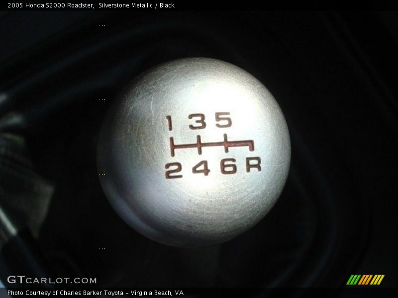 Silverstone Metallic / Black 2005 Honda S2000 Roadster