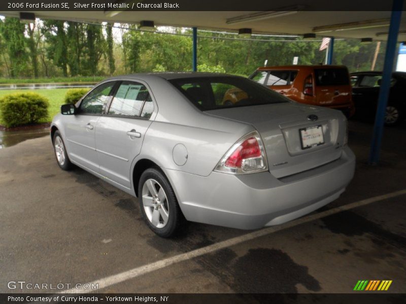 Silver Frost Metallic / Charcoal Black 2006 Ford Fusion SE