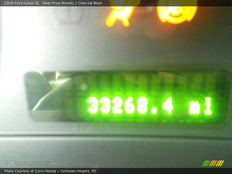 Silver Frost Metallic / Charcoal Black 2006 Ford Fusion SE