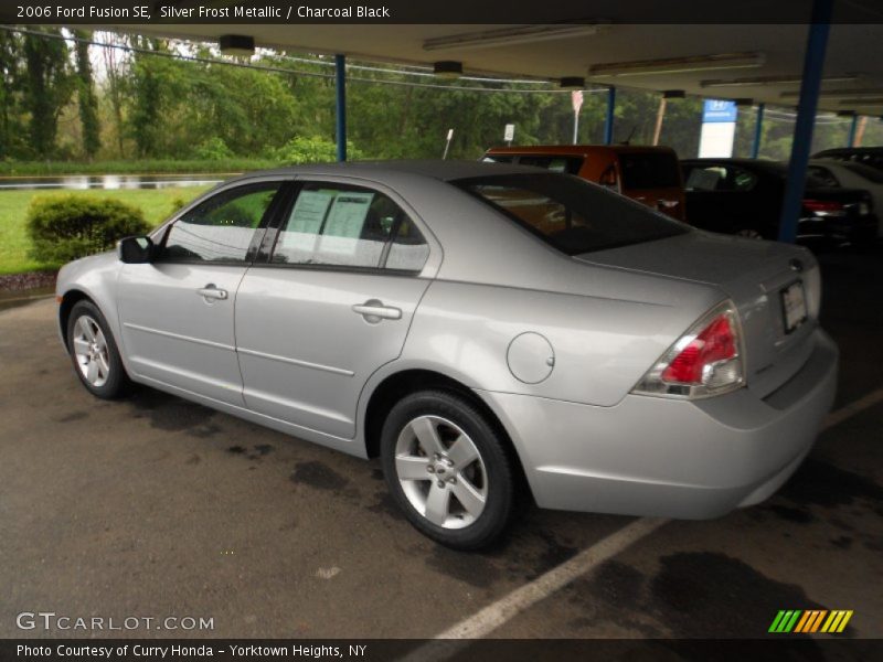 Silver Frost Metallic / Charcoal Black 2006 Ford Fusion SE
