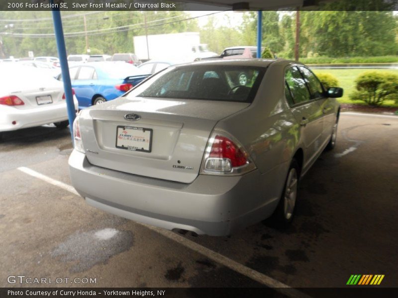 Silver Frost Metallic / Charcoal Black 2006 Ford Fusion SE