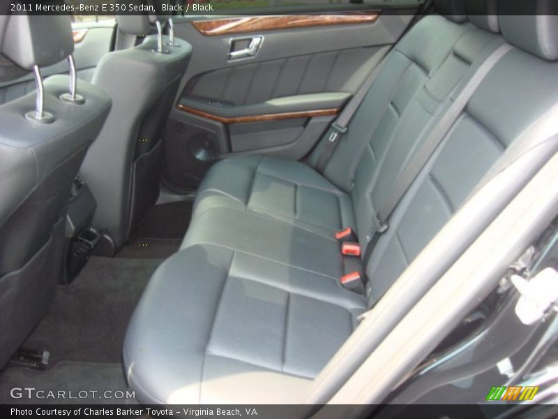 Black / Black 2011 Mercedes-Benz E 350 Sedan