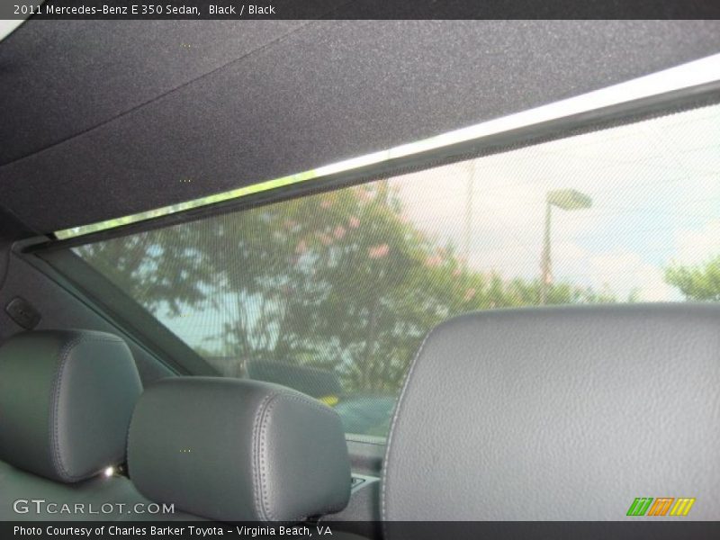 Black / Black 2011 Mercedes-Benz E 350 Sedan