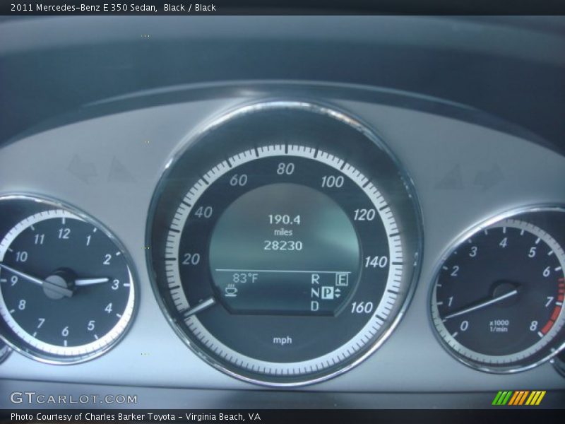 Black / Black 2011 Mercedes-Benz E 350 Sedan