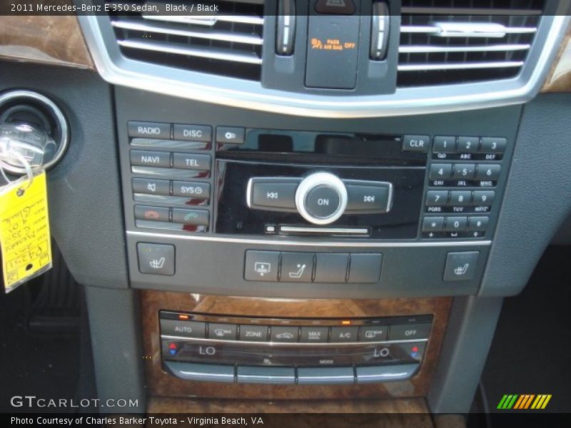 Black / Black 2011 Mercedes-Benz E 350 Sedan