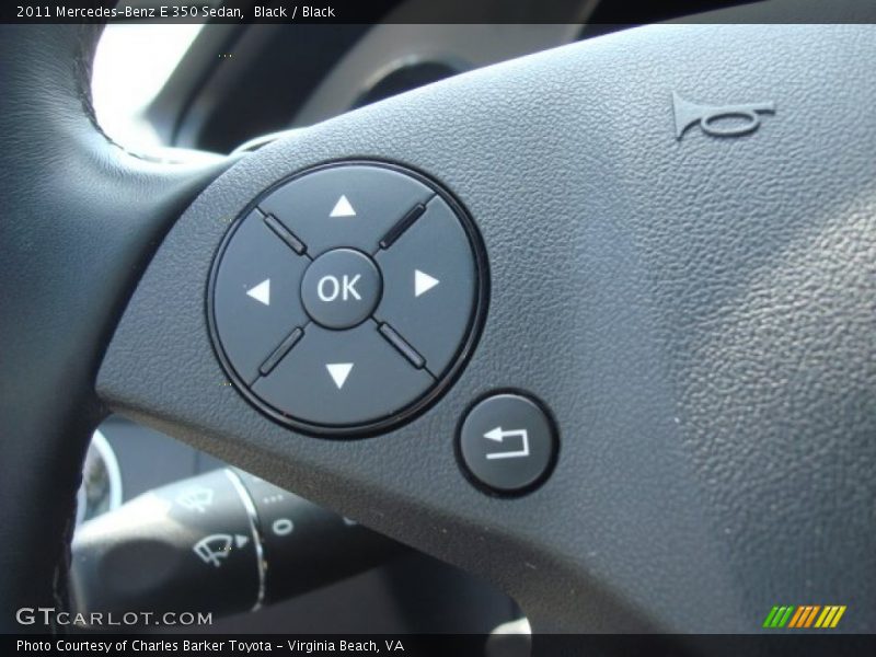 Black / Black 2011 Mercedes-Benz E 350 Sedan