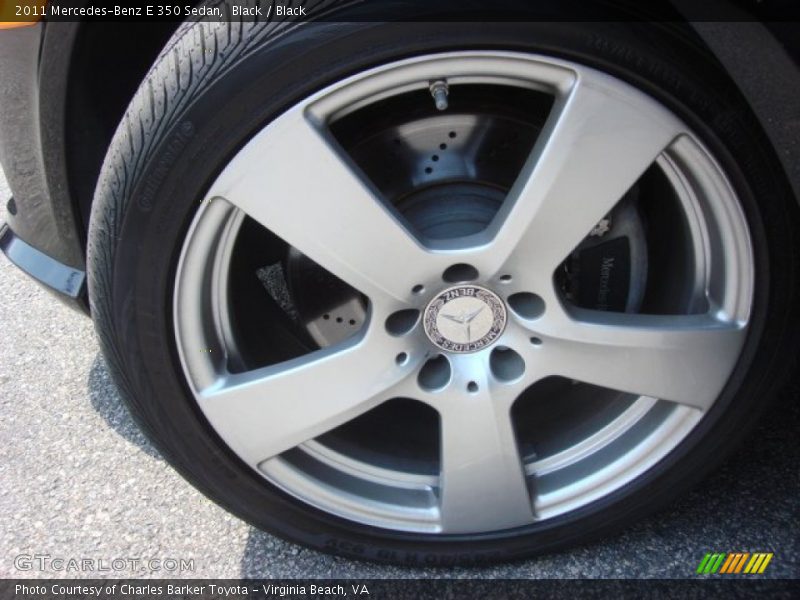 Black / Black 2011 Mercedes-Benz E 350 Sedan