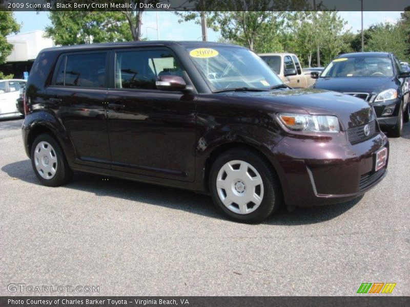 Black Berry Crush Metallic / Dark Gray 2009 Scion xB