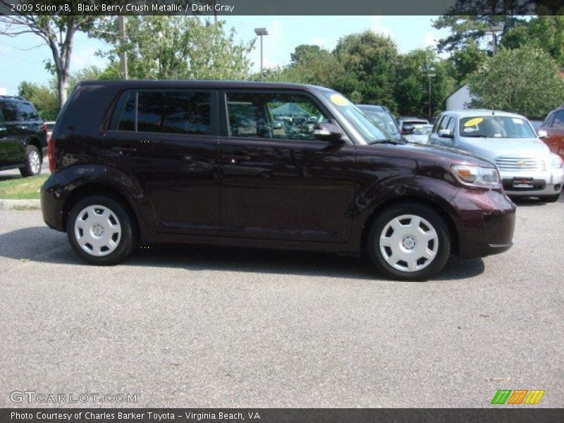 Black Berry Crush Metallic / Dark Gray 2009 Scion xB