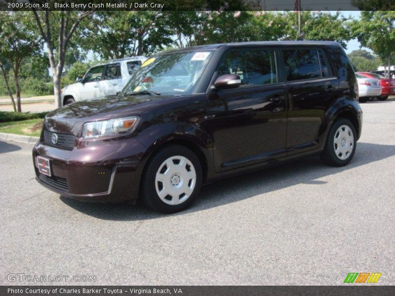 Black Berry Crush Metallic / Dark Gray 2009 Scion xB