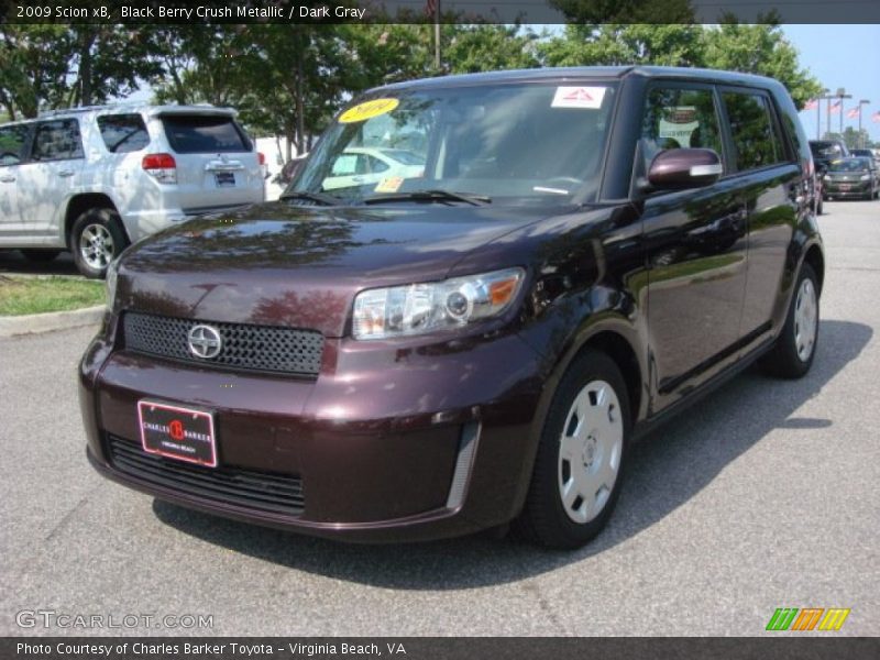 Black Berry Crush Metallic / Dark Gray 2009 Scion xB