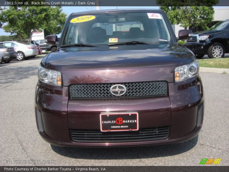 Black Berry Crush Metallic / Dark Gray 2009 Scion xB