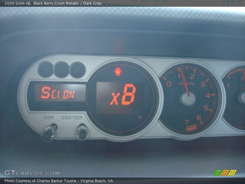 Black Berry Crush Metallic / Dark Gray 2009 Scion xB