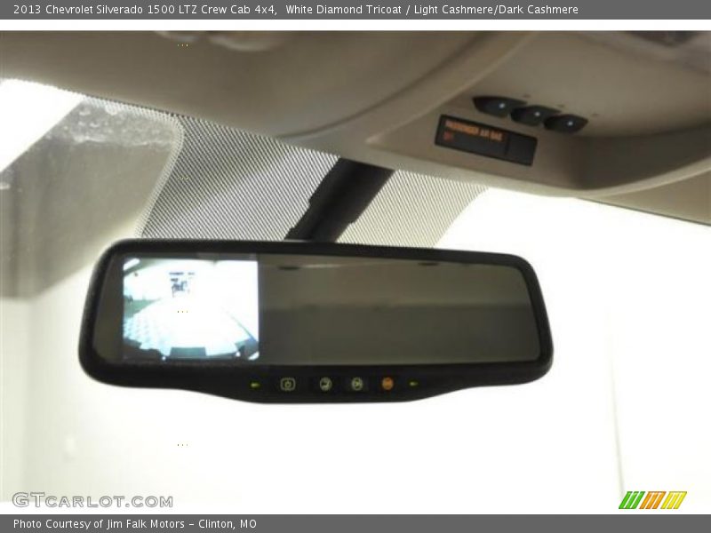 White Diamond Tricoat / Light Cashmere/Dark Cashmere 2013 Chevrolet Silverado 1500 LTZ Crew Cab 4x4