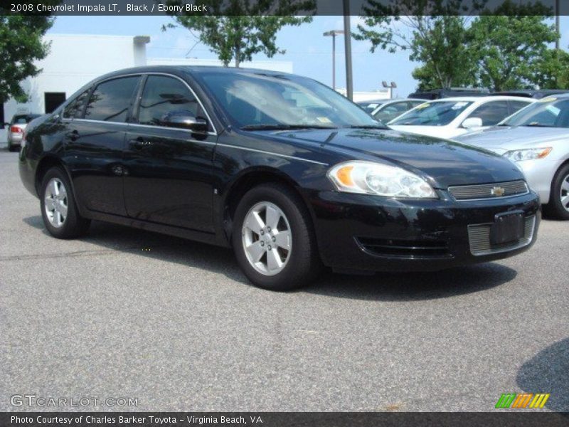 Black / Ebony Black 2008 Chevrolet Impala LT