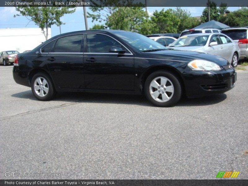 Black / Ebony Black 2008 Chevrolet Impala LT