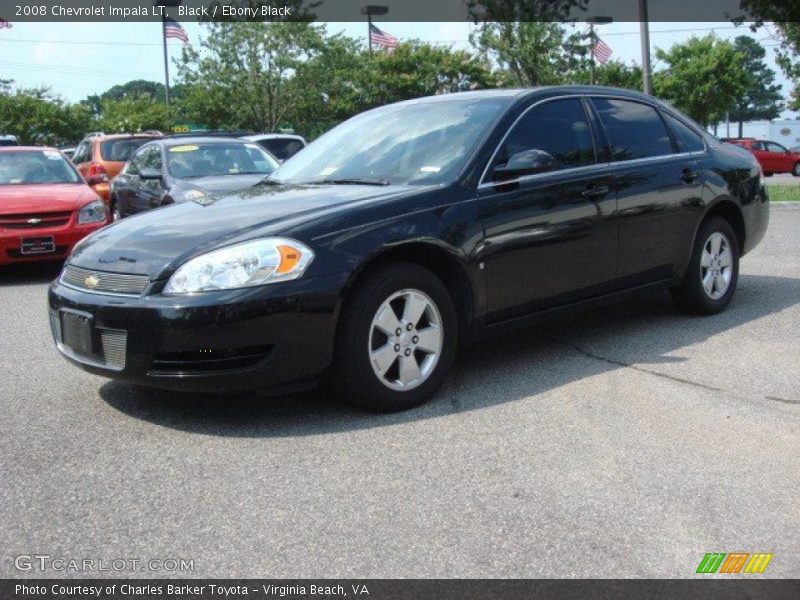 Black / Ebony Black 2008 Chevrolet Impala LT