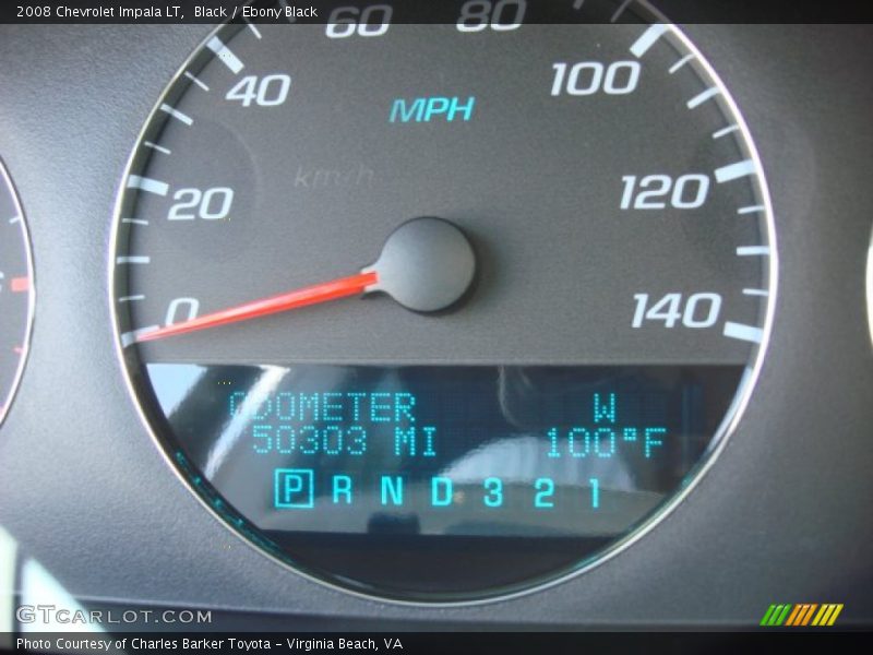 Black / Ebony Black 2008 Chevrolet Impala LT